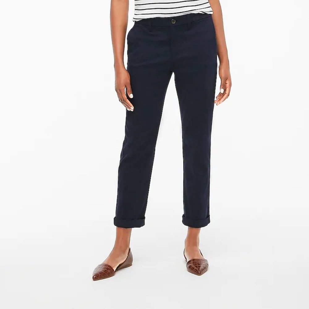 J. Crew Factory High-rise Girlfriend Chino